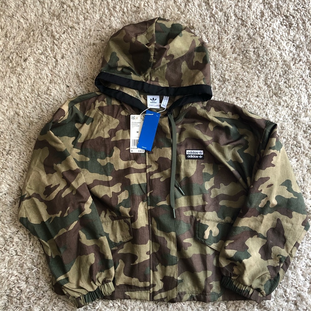 Camo Adidas Windbreaker - Picture 3 of 8